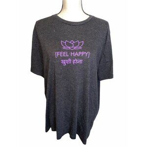 Lotus Feel happy Tshirt XL